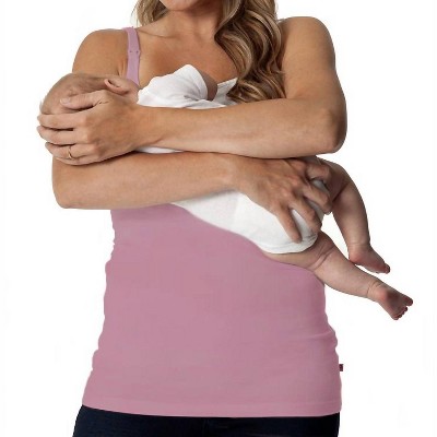 Women's Nursing Bra Long Tank Top - Glamourmom