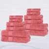 Modern Solid Classic Luxury Egyptian Cotton Towel Set by Blue Nile Mills - 2 of 4