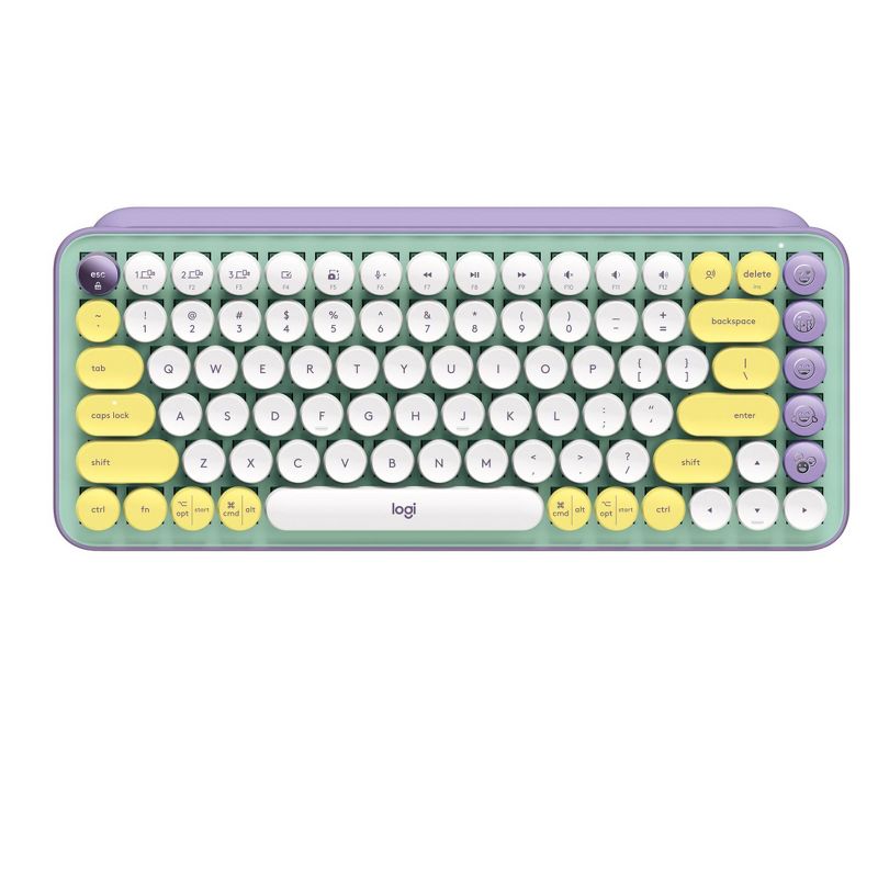 Logitech POP Keys Wireless Mechanical Keyboard With Emoji Keys, 3 of 14