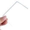 Unique Bargains 50 Pcs Silver Tone Office File Document Clip Prong Paper Fastener 2" Sheet Capacity - 3 of 3