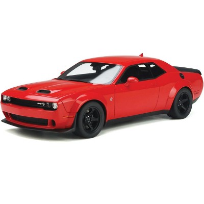 2021 Dodge Challenger Super Stock Red "USA Exclusive" Series 1/18 Model Car by GT Spirit for ACME