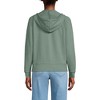 Lands' End Women's Serious Sweats Relaxed Long Sleeve Full Zip Hoodie Sweatshirt - 2 of 3