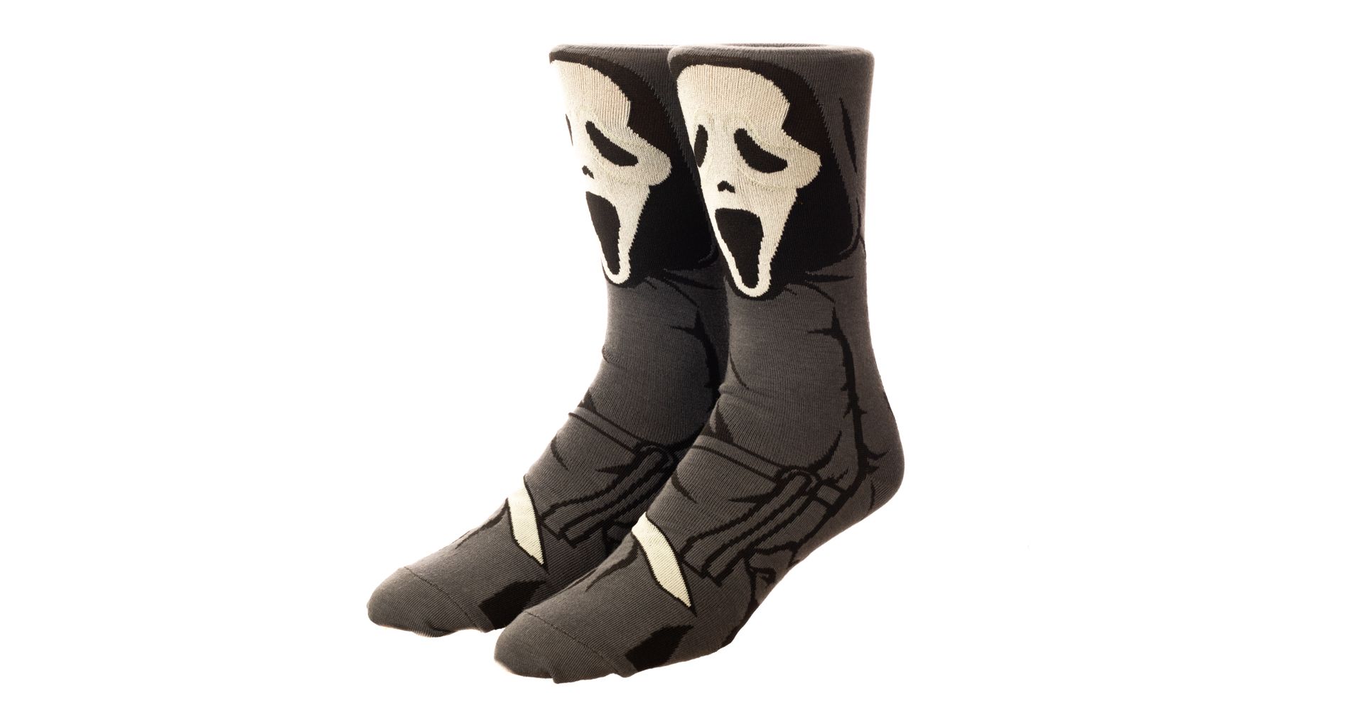 Ghostface  360 Character Crew Sock