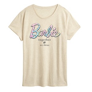 Women's - Barbie - Tie Dye Barbie Short Sleeve Graphic T-Shirt - 1 of 4