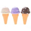 JuzToys Kids Pretend Play Ice Cream Toy Playset – Play Food Set Including Ice Cream Scooper, Cones and Cups - 4 of 4
