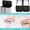 Automatic Trash Can, Touchless Smart Motion Sensor Rubbish Can, 2 x 8 Gallon (2 x 30 L) - 3 of 4