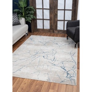 Okak Modern Elegance Noble Carpet Area Rug for Living Room,Bedroom,All Size Indoor Easy-to-maintain Carpet - 1 of 4