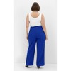 Women's Plus Size Relaxed Alexis Pant - cobalt | CITY CHIC - 4 of 4