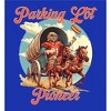"Parking Lot Pioneer" Old West Wagon Football Cowboy Youth  Short Sleeve Tee- - 2 of 2