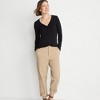 Lands' End Women's Drapey Rib Skimming Long Sleeve Henley - image 4 of 4