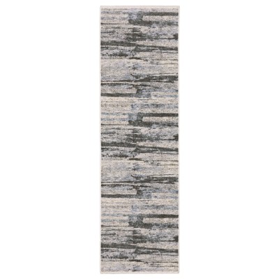 Oriental Weavers Hayden HAY07 Grey / Ivory Indoor Area Rug - 2'3" x 7'6"