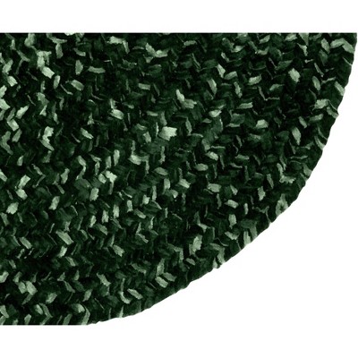 Diluth & Emerald 4' x 6' Oval Reversible Chenille Braided Rug
