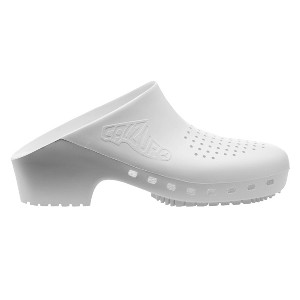 Calzuro Adult Classic Clogs With Holes White - 1 of 4