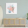 Stupell Industries Seahorse Starfish Layered Coral Canvas Wall Art - 2 of 4