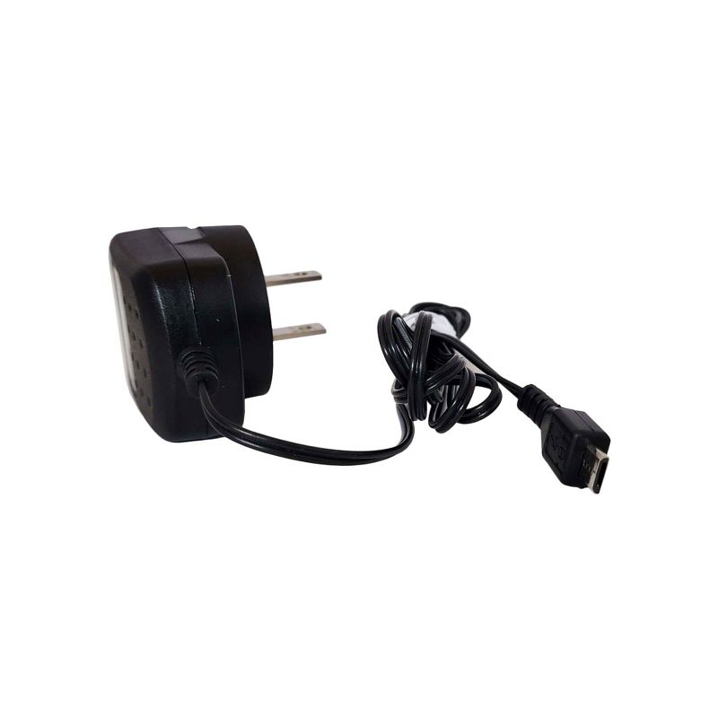 Alcatel Micro USB Travel Charger with Output 5v/550mA for Micro USB Port Devices - Black, 3 of 7