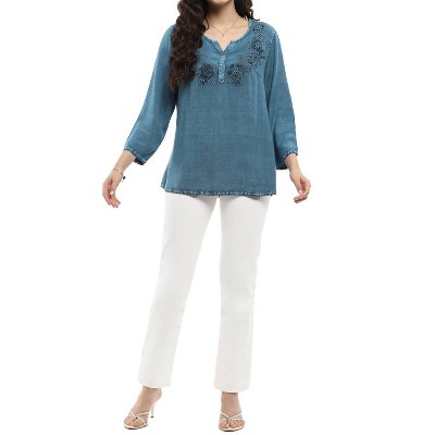 Women's Arza Top - Parsley & Sage