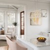 Capital Lighting Demi 6 - Light Chandelier in  Winter White - 4 of 4