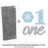 Big Dot Of Happiness Winter Wonderland Paper Straw Decor - Snowflake  Holiday Party And Winter Wedding Striped Decorative Straws - Set Of 24 :  Target