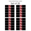 Big Dot of Happiness Karate Master - Martial Arts Birthday Party Water Bottle Sticker Labels - Set of 20 - 3 of 4