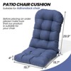 Crestlive Products Adirondack Chair Cushion 50 inch Thickening Waterproof Fade Resistant - 2 of 4