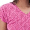 Aventura Clothing Women's Maitland V-Neck Burnout Top - 3 of 4
