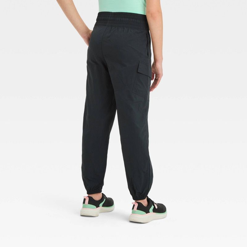 Girls&#39; Woven Cargo Pants - All In Motion™, 3 of 5