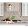 Urban Ambiance Luxury Modern Indoor Pendant,  12-3/8''H x 9-1/2"W x 9-1/2''D,  Aged Bronze Finish, UHP4496 - 2 of 4