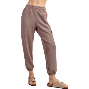 Women's Modal Cargo Jogger Pants - RAE MODE - 1 of 3