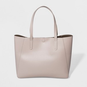 Reversible Tote Handbag - A New Day Taupe, Women