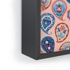 Pimlada Phuapradit Floral Paisley Half Drop Framed Mini Art Print 4" (H) x 3" (W) x 1" (D) - Society6 - 3 of 3