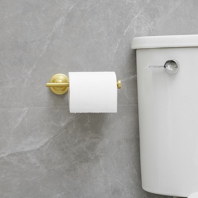 Brushed Gold Stainless Steel 4-Piece Bathroom Hardware Set