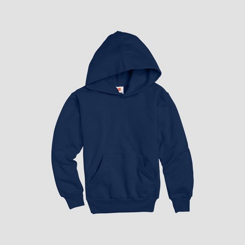 Hanes Kids' Comfort Blend Eco Smart Hoodie - Navy Blue M