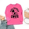 The Juniper Shop SmileyWorld The World Needs More Love Youth Long Sleeve Tee - 3 of 4