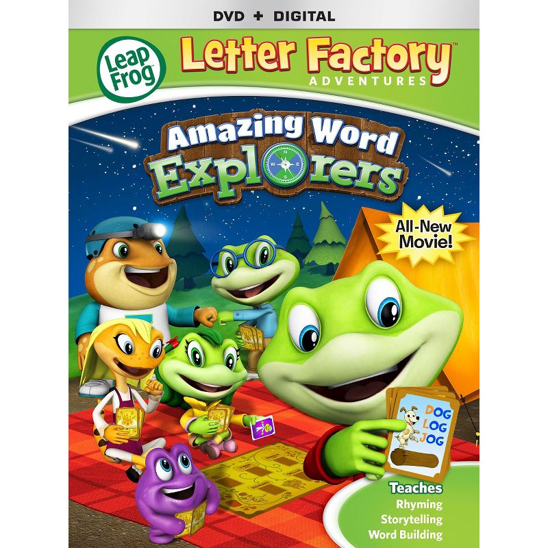 LeapFrog: Letter Factory Adventures - Amazing Word Explorers (DVD), 1 of 2