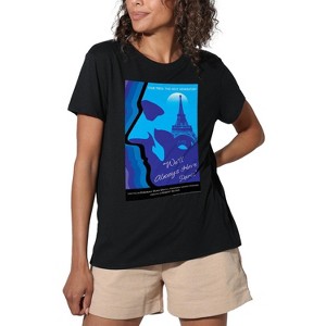 Women's Star Trek Tng Season 1 Episode 24 Loose T-Shirt Black - 1 of 4