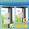 2 Pack Sliding Door Lock, Child Pets Safety Lock for Sliding Glass Doors, Sliding Windows, Sliding Closet - 4 of 4