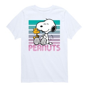 Boys' - Peanuts - Retro Youth Short Sleeve Short Sleeve Graphic T-Shirt - 1 of 4