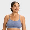 Women's Seamless Bralette - Colsie™ Dark Blue - 4 of 4