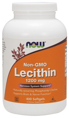 Lecithin 19 Grain 1200 mg by Now Foods  -  400 Softgel