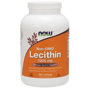 Lecithin 19 Grain 1200 mg by Now Foods  -  400 Softgel - 1 of 2