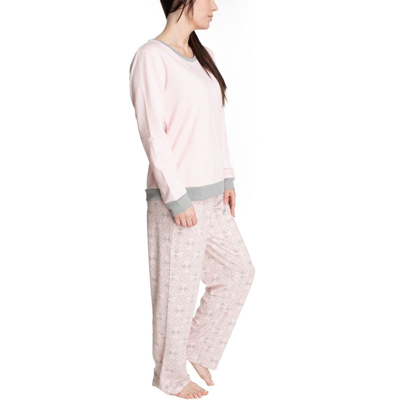 Hanes Womens Holiday Hibernation Pajama Set, 2 of 5