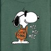 Women's - Peanuts - Joe Cool Hee Hee Hee Lightweight French Terry Slouchy - 2 of 4