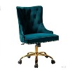 Lisa Computer Task Chair Swivel Height-adjustable Desk Chair with Tufted Back Mordern Office Chair | Karat Home - 2 of 4