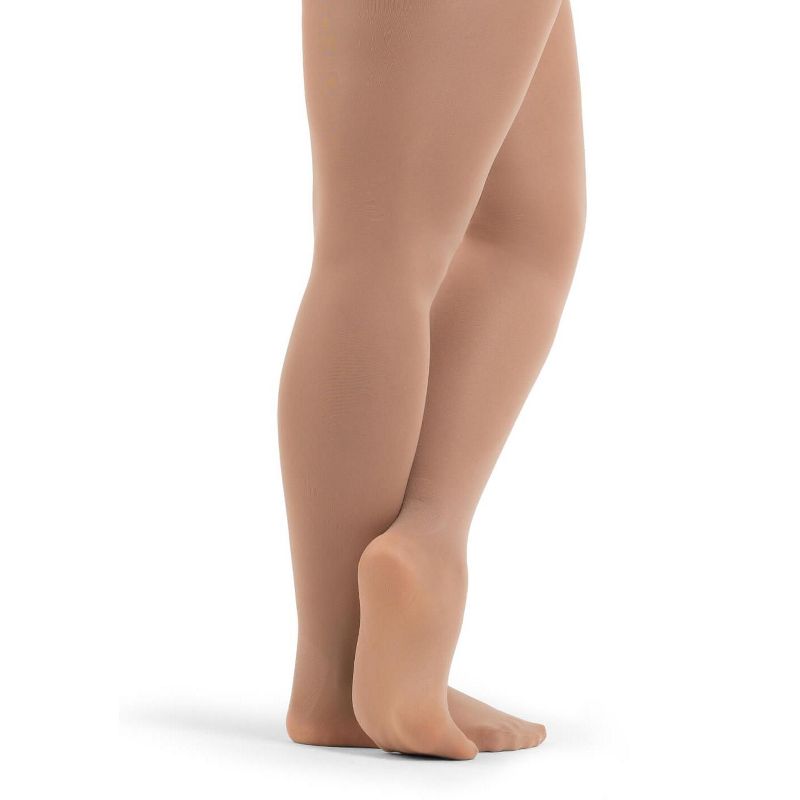 Capezio Women's Ultra Hold Plus Size Footed Tight, 3 of 5