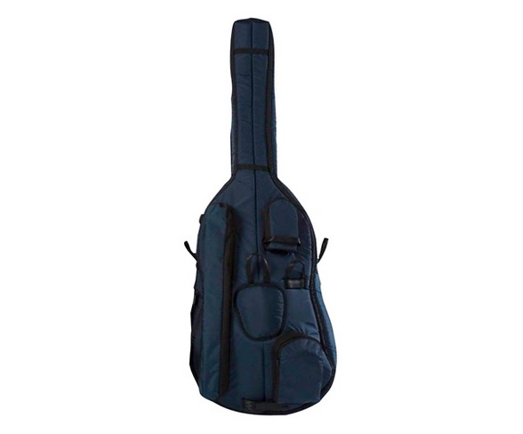 Mooradian Deluxe 3/4 Double Bass Bag Medium 3/4 Blue