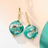 Ross-Simons Italian Multicolored Murano Glass Bead Drop Earrings in 18kt Gold Over Sterling - 3 of 4