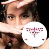 Unique Bargains Classic Face Rhinestone Stickers 1 Pc - 2 of 4