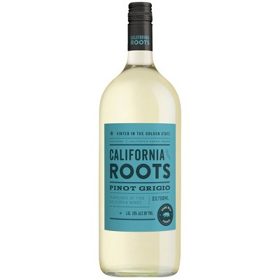 Pinot Grigio White Wine - 1.5L Bottle - California Roots™