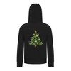 Everyday Kids Christmas Collection Dinosaur Tree Boys Zip Up Hoodie – Holiday Sweatshirt - 2 of 4