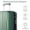 1/3 PCS Expandable ABS Hard Shell Luggage Set with Double Spinner Wheels and TSA Lock - ModernLuxe - 4 of 4